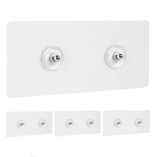 4Pcs Shower Caddy Adhesive , Stickers with Screws Stainless Steel for Caddies...