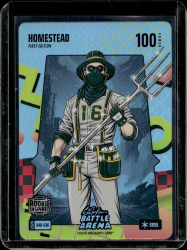 2026 Bo Jackson Battle Arena Griffey Homestead 80\'s Rad Battlefoil #RAD-636