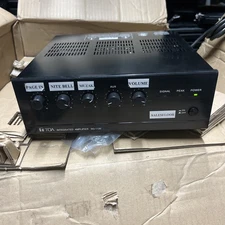 TOA BG-1120 Integrated Amplifier 120W, 5-Channel Mixer/Amplifier