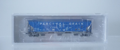 Vagón de tren tolva InterMountain PERCIVAL GRAIN INC. 14168 escala N - 65292-05 | Zustand: Used