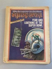 Rolling Stone Magazine Issue 155 February 28 1974 Hunter S Thompson Super Bowl