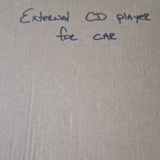 External USB CD Player for Car with USB Cable - CAR Player 3100A