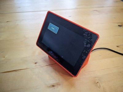 4.3 in IPS TFT CTP touchscreen HDMI + USB - for PC, Pi - {RED} case - Free S/H
