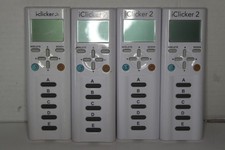Lot of 4 iClicker 2 Student Remote 2nd Edition 