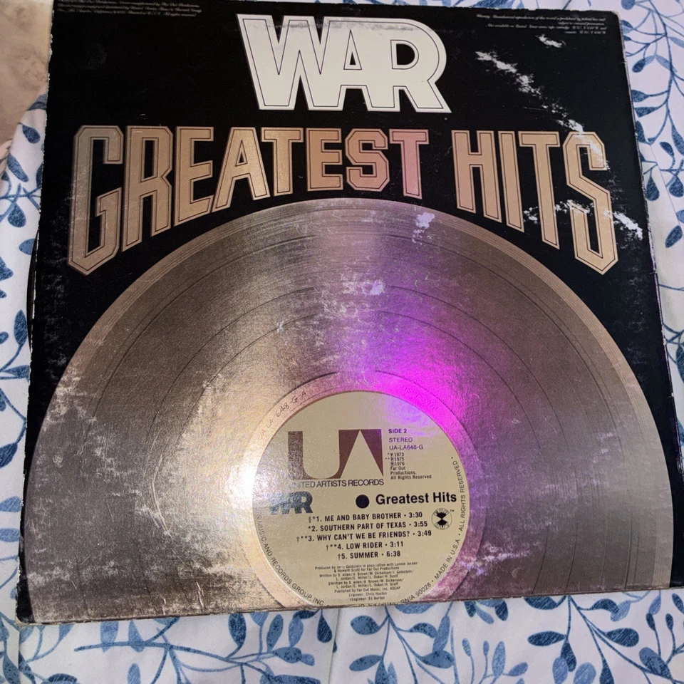 War - Greatest Hits - Vinyl. Rare. Funk, Soul, Classic Rock) Foto 2 de 4