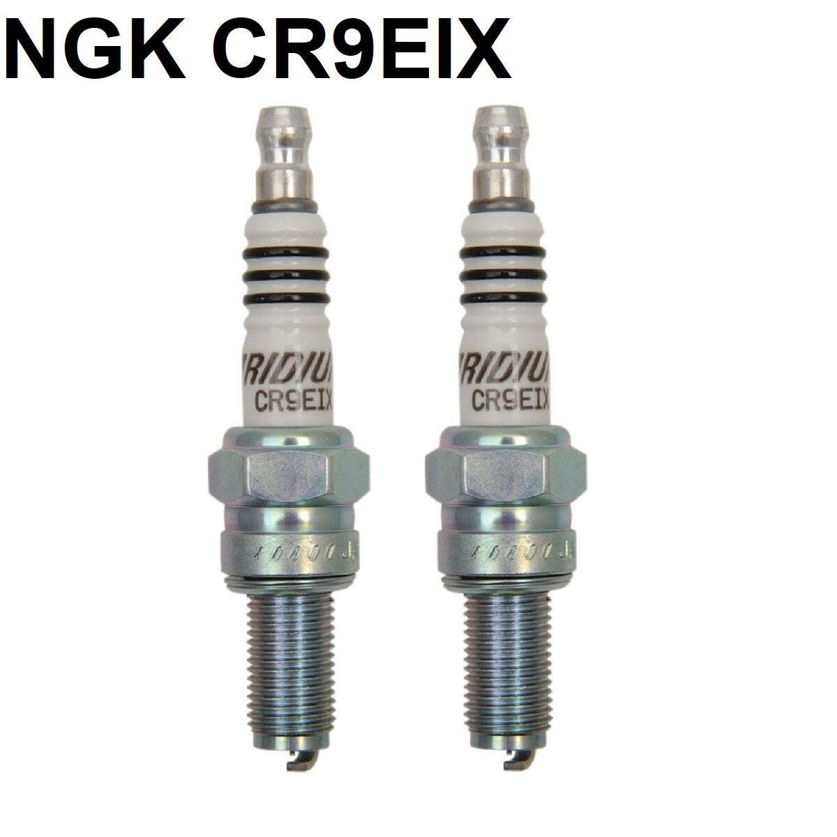 2 bougies NGK iridium CR9EIX anti raté d'allumage Kawasaki W650
