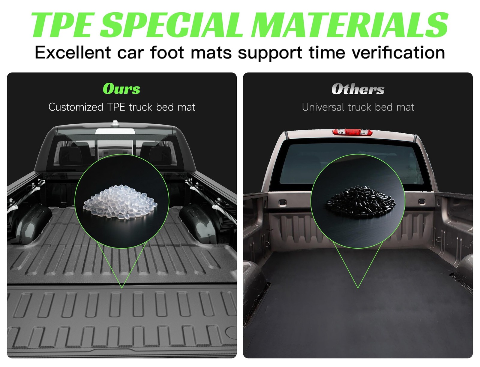 Truck Bed Liner for Ram 1500/1500 RHO 2019-2026 & RAM 1500 Classic 2019-2024 ...