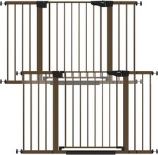 Pack of 2 Extra Wide Baby Gate for Stairs 29.7 51.5" Pressure Mounted Dog Gate