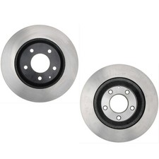 SET-RAY980522-2 Raybestos 2-Wheel Set Brake Discs Rear for Mazda RX-8 2004-2011