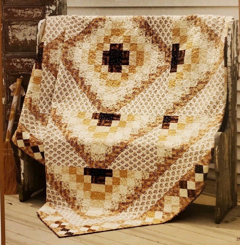 COFFEE & CREAM Quilt  - Pattern From a Vintage Magazine