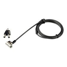 2 m 3-In-1 Universal Keyed Laptop Universal Cable Lock - Black LTULOCKKEY