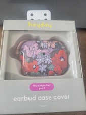 Heyday Earbud Case Cover fits AirPods Pro Gen 3 Poppy Flowers Floral Clip New