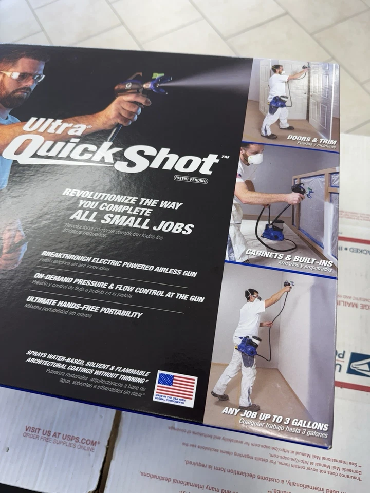 PULVERIZADOR DE TINTA AIRLESS PORTÁTIL GRACO ULTIMATE QUICKSHOT 20B473 - Imagem 4 de 4