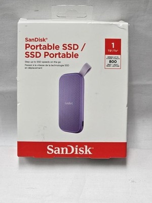 SanDisk SDSSDE29-1T00-AWL 1TB Portable SSD, up to 800MB/s, USB-C, USB 3.2 Gen 2