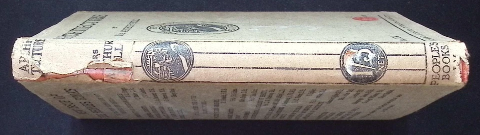 Architecture by Mrs Arthur Bell, 1919 Revised Edition HB, T.C. & E.C. Jack - Image 3 of 4