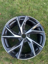 20" 2021 Audi R8 V10 Performance Style Alloy Wheel Gloss Black Diamond cut x1 