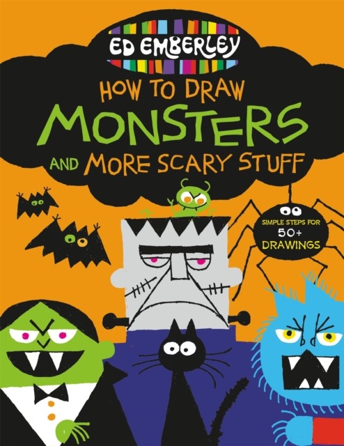 Ed Emberleys How to Draw Monsters and More Scary Stuff by Ed Emberley PAPERBACK - Image 3