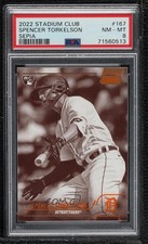 2022 Topps Stadium Club Sepia Spencer Torkelson #167 PSA 8 10df