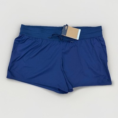 The North Face Women's Aphrodite Shorts 4'' Inseam size XXL Navy Blue Flash Dry