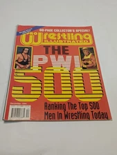 Pro Wrestling Illustrated Bret Hart Hulk Hogan December 1994 W/Poster ~ 500