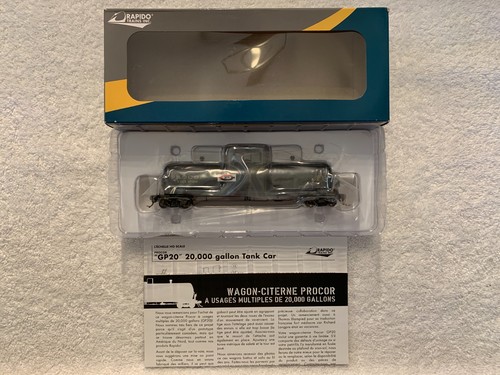Coche cisterna Rapido #135002-3 escala HO UTLX "como se entrega" Procor GP20 #47912 | Zustand: New