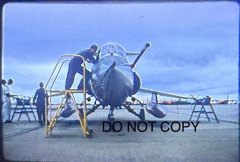 Vietnam War USAF F-104 Starfighter Aircraft Slide (118)