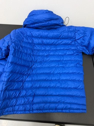 Wild Sports 900 Super Down Jacket Men's M Blue 700 Fill Hooded Puffer Nepal image 9