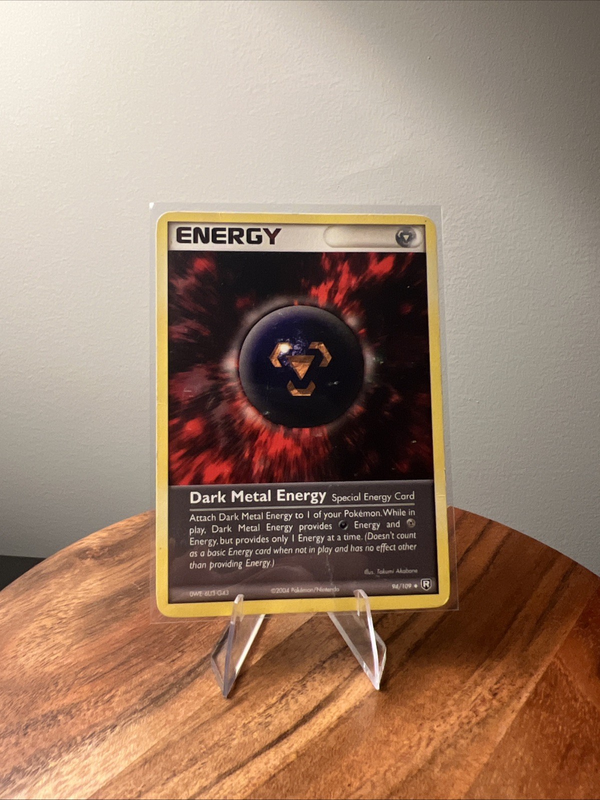 Dark Metal Energy 94/109 Team Rocket Returns Regular