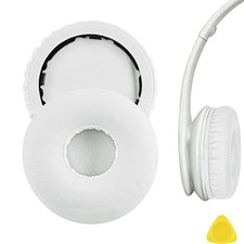 Geekria Ear Pads for Beats Solo Wireless Headphones White