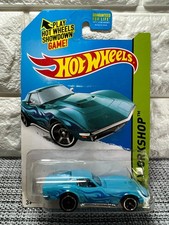 Hot Wheels Hw Workshop 69 Corvette 214250 Blue