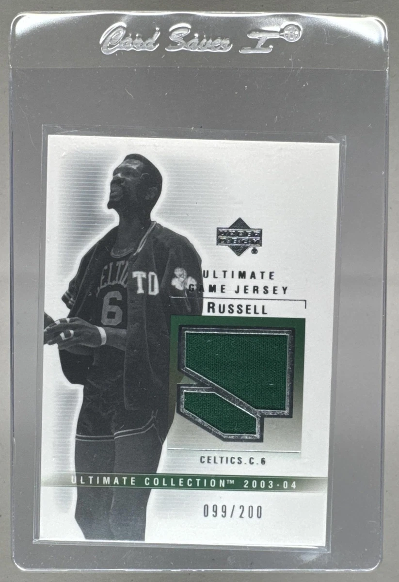 Bill Russell Basketball Serial Numbered Sports Trading Cards