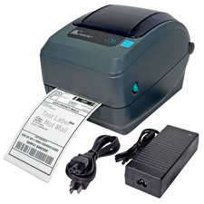 ZEBRA GX430t Thermal Transfer Barcode Label Printer 300dpi USB Serial Parallel