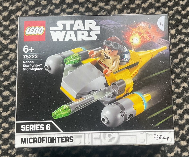 LEGO BOX SET STAR WARS SHIP 75223 NABOO STARFIGHTER MICROFIGHTER SERIES 6
