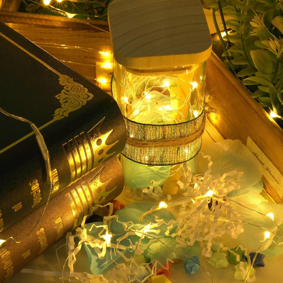 Fairy Lights, USB Operated Fairy Light Plug in 33ft 100 Led Waterproof String Li - Image 4 of 4