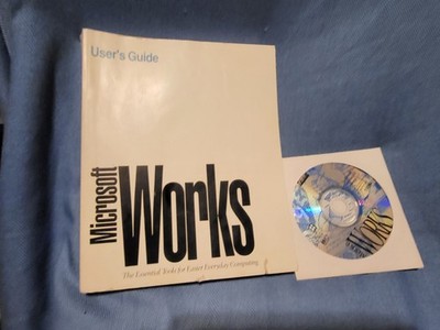 Microsoft Works 3.0 User s Guide for Windows plus Disc