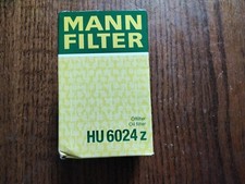 MANN  Oil Filter HU 6024 z Fits Land Rover Discovery Sport 2.0 D150 MHEV 4x4