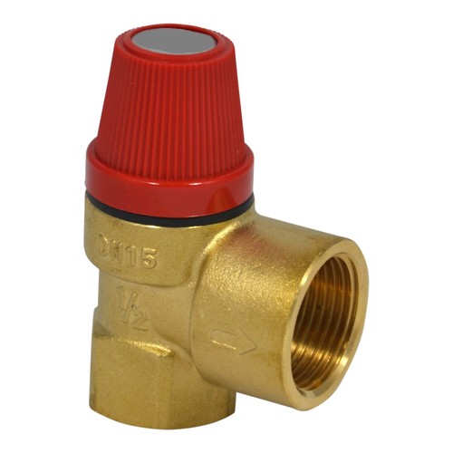 Caleffi Membran-Sicherheitsventil 3/4 X 1 Zoll – Ansprechdruck 3 Bar, Für Heizung & Druckanlagen