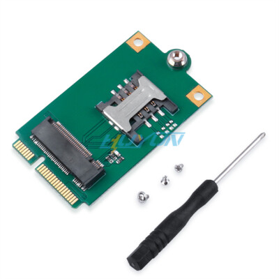 M.2 auf Pcie Adapter NGFF auf Mini Pci-E Adapterplatine mit Sim Kartensteckplatz