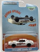 Amc Javelin Sst 1972 Javelin Astro Spiral Jump Limitiert Greenlight In 1:64 Neu