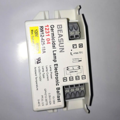 RW12-425-18A 120V 18W Germicidal UV Lamp Electronic Ballasts for Lighting TUV16W - Zdjęcie 3 z 9