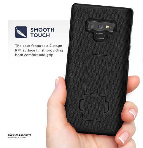 Funda de cinturón con carcasa para Galaxy Note 9, combo de funda de ajuste ajustado serie DuraClip - Imagen 5 de 6