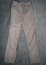 Vintage 1980 Levi's 255 Women's Size 11 Gray Corduroy Jeans White Tag Grey Pants