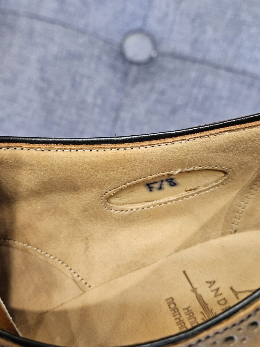 New Joseph Cheaney & Sons Wholecut Oxford Shoes Goodyear Welt Made
