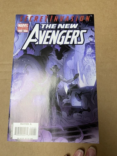 NEW AVENGERS #40 2nd Print Variant 1st Skrull Queen Veranke Emilia Clarke MCU