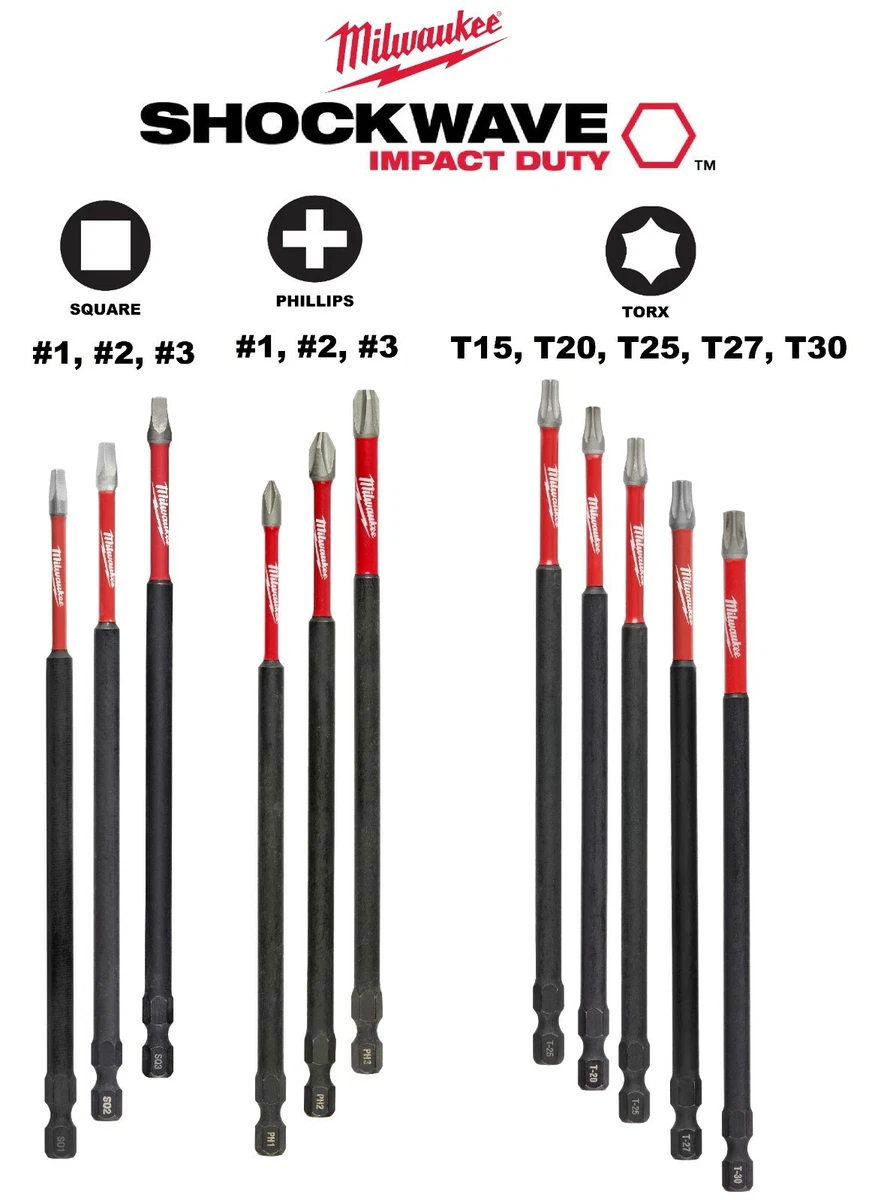 Milwaukee square drive bits sale