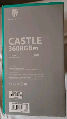 Flüssigkeitskühler 360 deepcool, wenig benutzt 8/10 - Bild 5 von 6