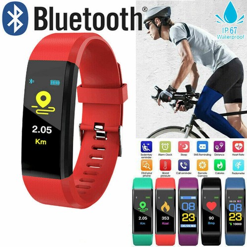 Smart Uhr Fitness Aktivität Tracker Schritt Für Bluetooth Sport Android IPHONE - Bild 14 von 15