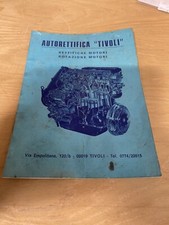 libretto auto rettifica Tivoli motori