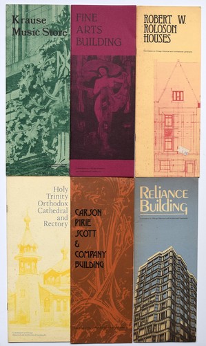 Initial Booklet of Commission on Chicago Historical & Arch Landmarks, 1969 + 6 - Picture 2 of 3