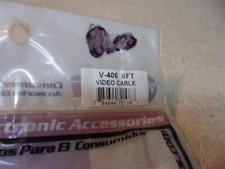 NEW NA Consumer Electronic Accessories V-406 6' Video Cable  *FREE SHIPPING*